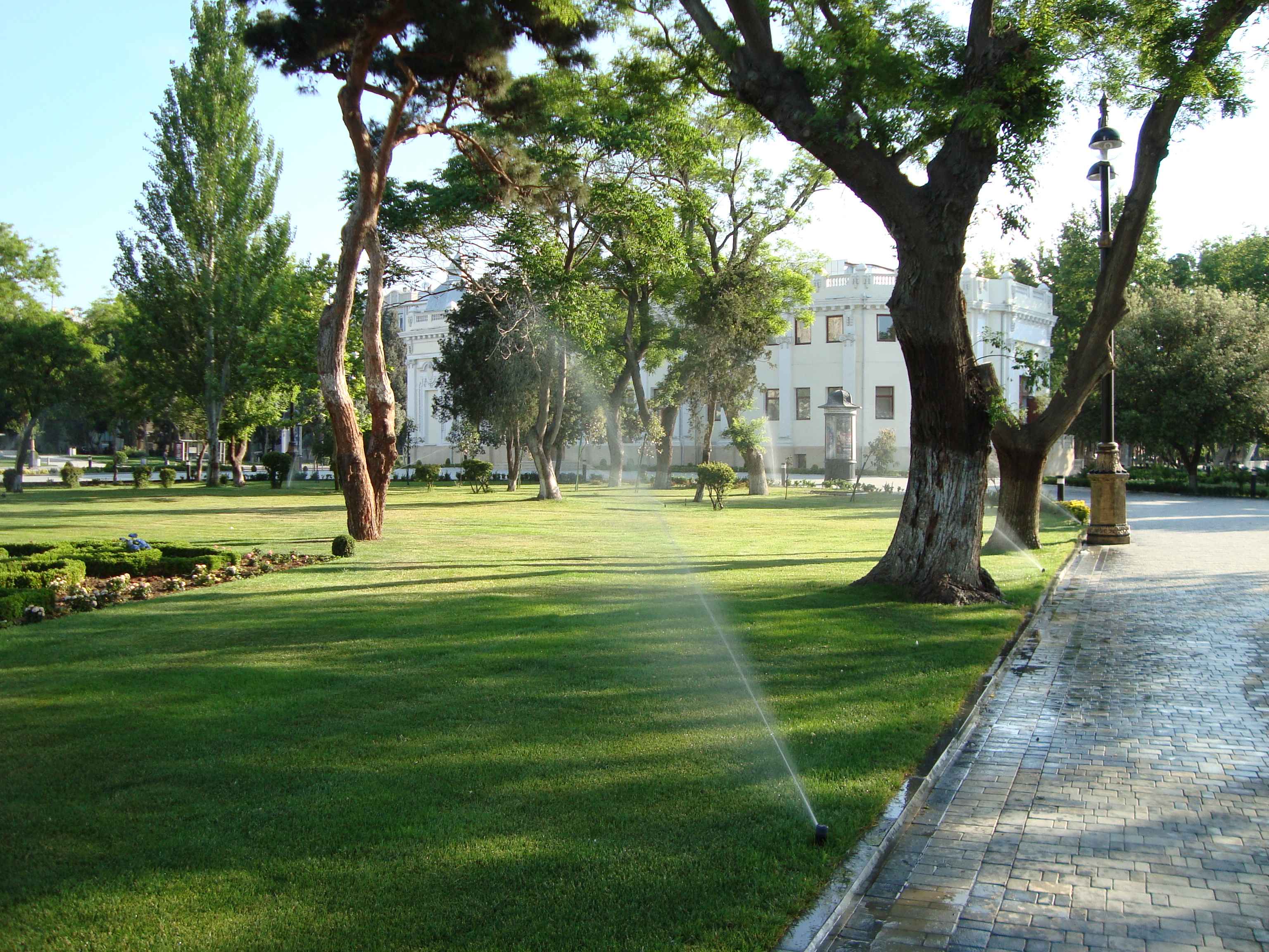Bakı Bulvarı — Suvarma Mühəndisi layihəsi
